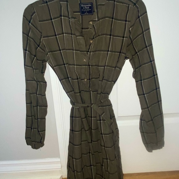 Abercrombie Plaid Dress - Picture 1 of 2